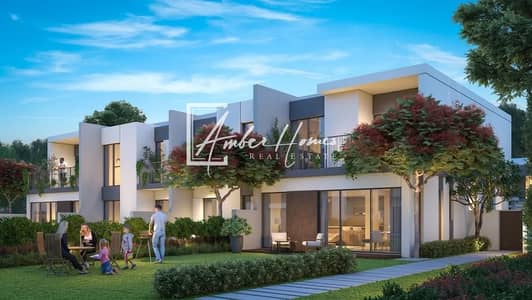 4 Bedroom Townhouse for Sale in Tilal Al Ghaf, Dubai - On Park | PHP | Lagoon Access | Call Now