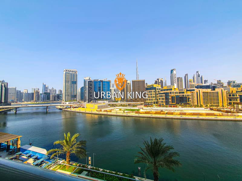 Full Canal & Burj View | Ready To Move
