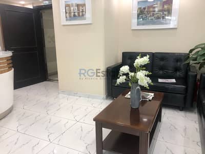 Office for Rent in Dubai Silicon Oasis, Dubai - Furnished Office with Portions for rent in Apricot Tower