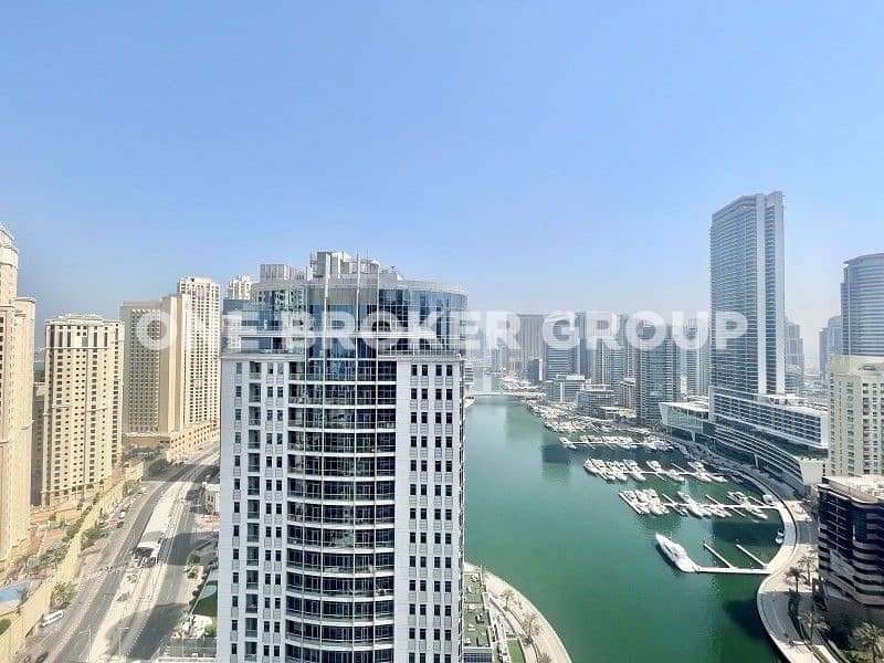 Full Marina Views | Fully Furnished | High Floor