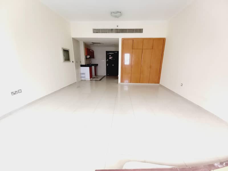 Luxury spacious. . . Huge size Studio apartment just 26989AED  with walldrob