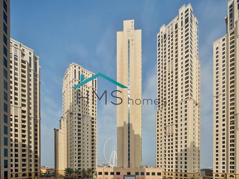 位于迪拜码头，滨海长廊公寓，欧若拉大厦 1 卧室的公寓 115000 AED - 6372767