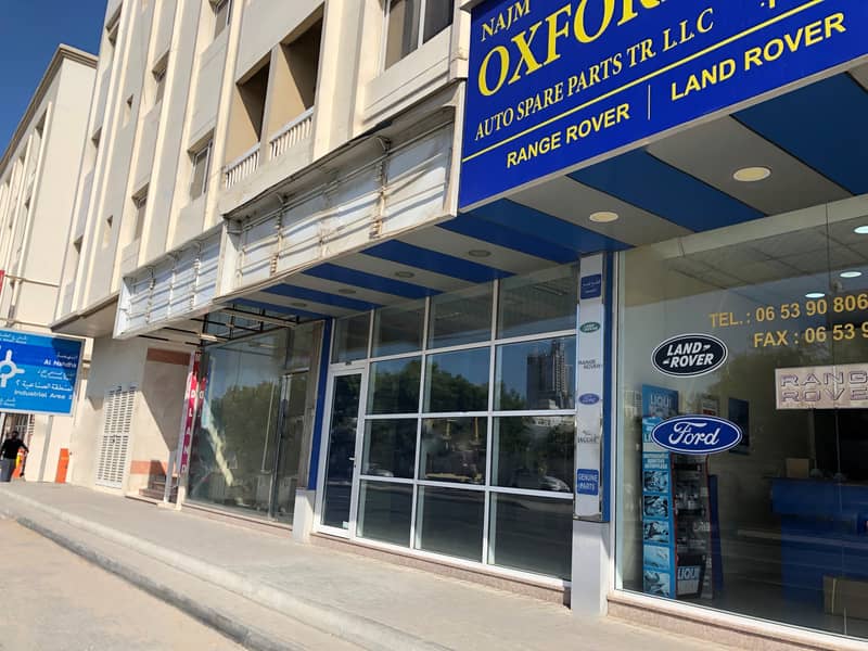 showroom for rent in the city of Sharjah, Khan Street,