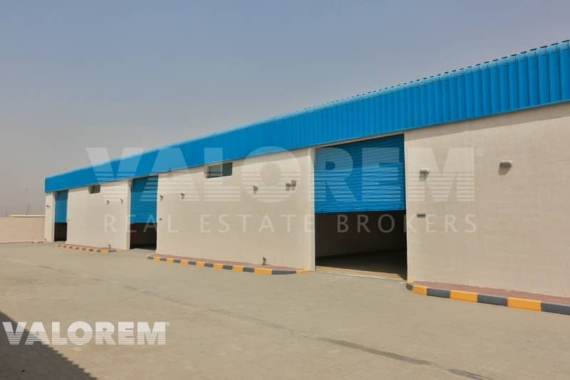 Brand New Warehouse for rent in Al-Sajah Ind. Area Sharjah