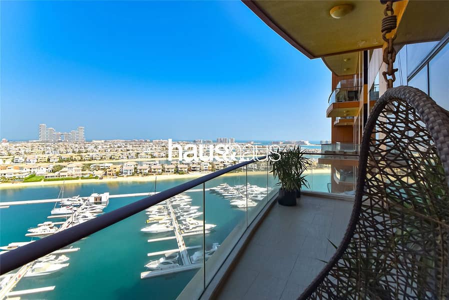 Upgraded and the best views of the Palm Jumeirah