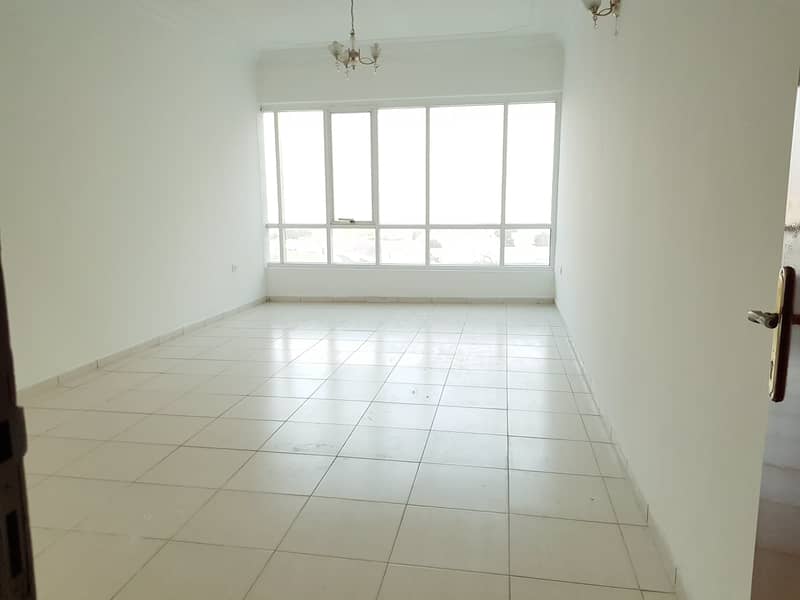 No Commission 2bhk with balcony, Wardrobes + Gym+ S/pool in al Taawun area rent 35k