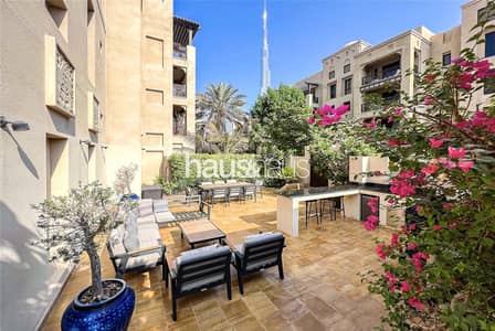 3 Bedroom Flat for Sale in Old Town, Dubai - Upgraded 3B | Garden | Study | Maid | Burj View