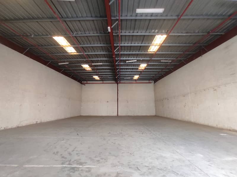 4400 square feet warehouse for storage