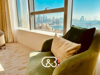 1 Bedroom Apartment for Rent in Palm Jumeirah, Dubai - First Time Tenant | High Floor | Key with Me