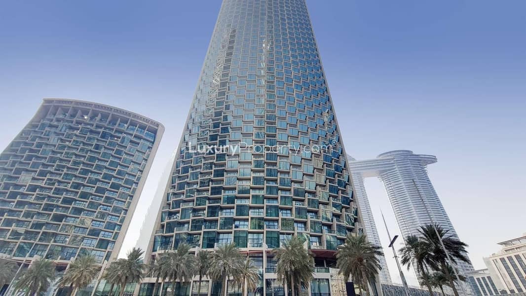 شقة في برج فيستا 1 برج فيستا وسط مدينة دبي 2 غرف 180000 درهم - 6327263