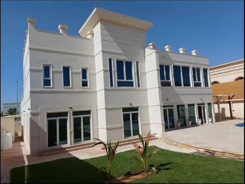 Corner 6br with pool, garden and lift in barsha 2