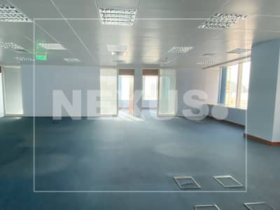 Floor for Rent in Sheikh Zayed Road, Dubai - Half Floor l Partitioned l Sea View l Gym