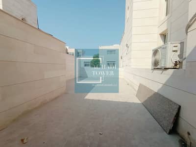AMAZING SPACIOUS APARTMENT FLAT ONE BEDROOM HALL 2BATH ROO  ITH PRIVATE ROOF FOR RENT IN ABU DHABI CITY AL MUNTAZAH AREA