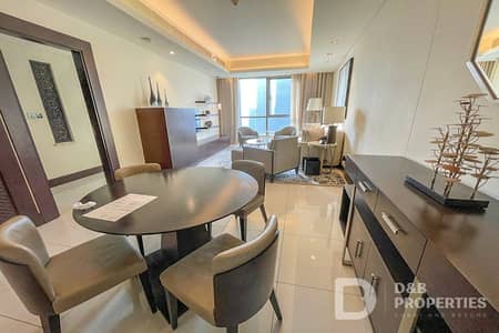 شقة 1 غرفة نوم للايجار في وسط مدينة دبي، دبي - شقة في فندق العنوان وسط المدينة وسط مدينة دبي 1 غرف 225000 درهم - 6369016