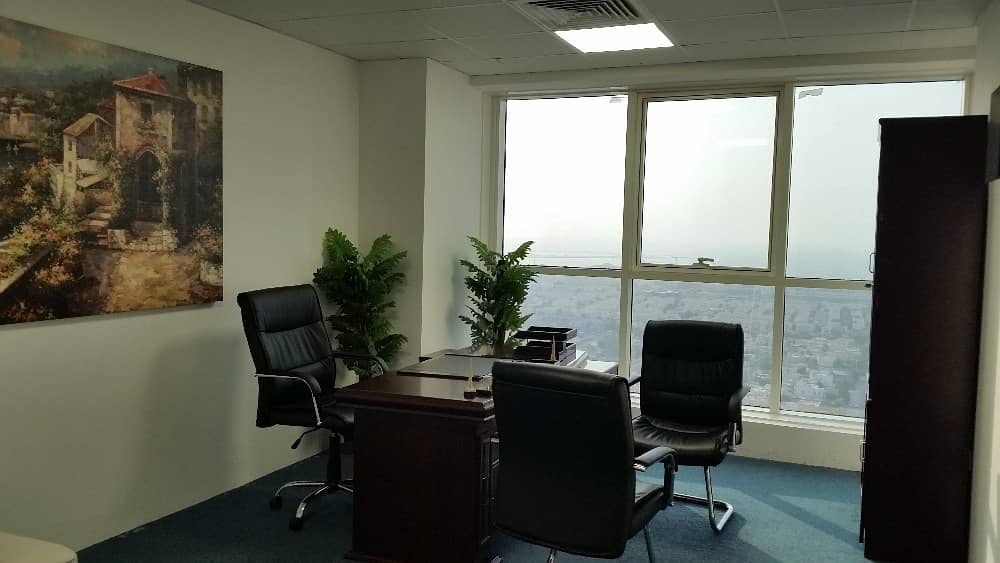 SERVICED OFFICE ! ! ON SHEIKH ZAYED ROAD