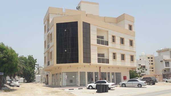 A room and a hall for rent in Ajman, Al Bustan area, a modern building