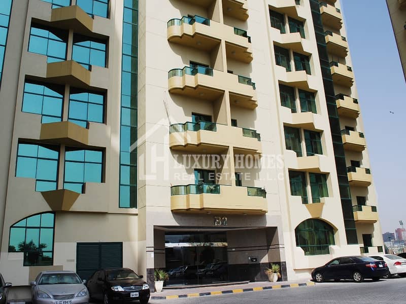 Spacious 1 BHK Flat in Rashidiya Towers for Rent, Ajman