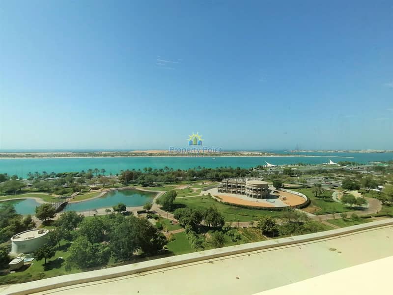 300 SQM Office Space for RENT | Spacious Office Layout | Big Partitions | Sea and Park Views | Corniche Road