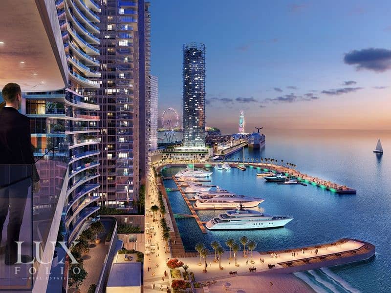 位于迪拜港，艾玛尔海滨社区，海滩风光公寓小区 3 卧室的公寓 8000000 AED - 6377188