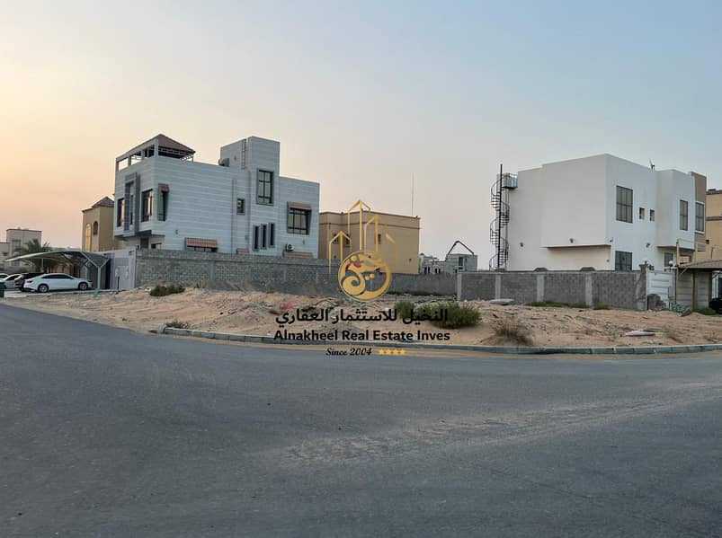 For sale lands Al Zahia, entrance from Sheikh Mohammed bin Zayed Street