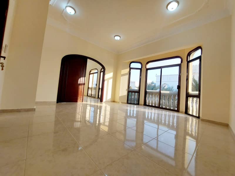 Elegant Size 4 Bedroom Hall With Separate Interrace Maids Room Driver Room Backyard Villa At AL Muroor Near Indian School For 150K