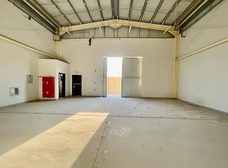 Brand New 1400 Sqft Warehouse Single Phase Electricity In Al Saja Industrial Area Sharjah