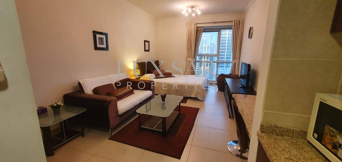 Fully Furnished│ Palm View │ High Floor │ Near Metro
