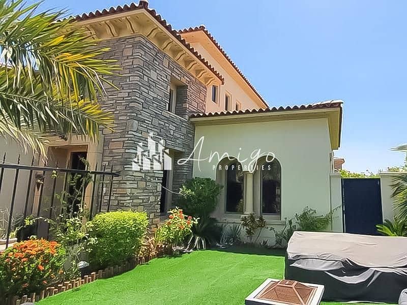 Corner | Spacious 4 BR Villa + Maid | Landscaped garden & Balcony