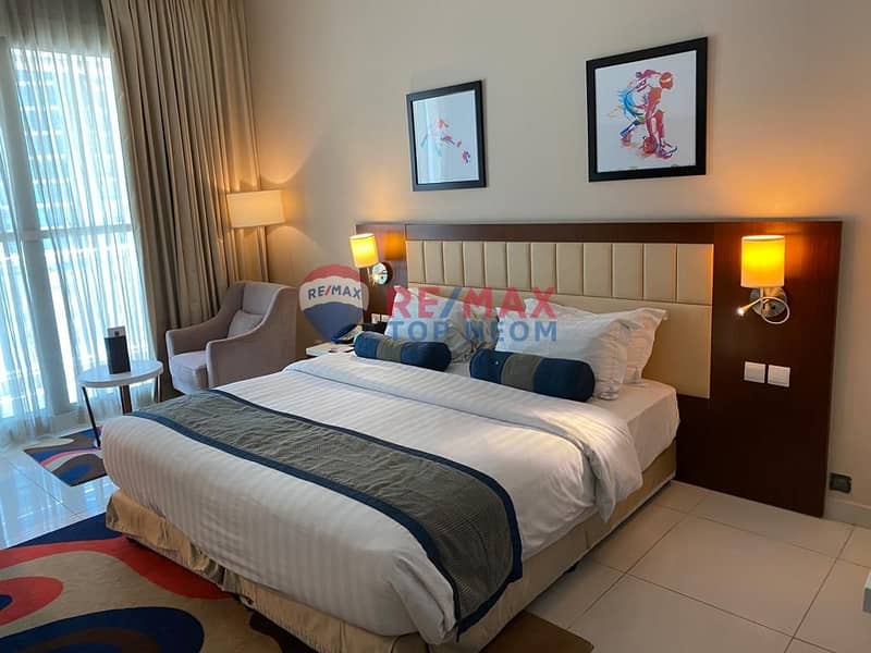 位于迪拜体育城，法克尔丁特雷潘套房酒店 的酒店式公寓 600000 AED - 5905953