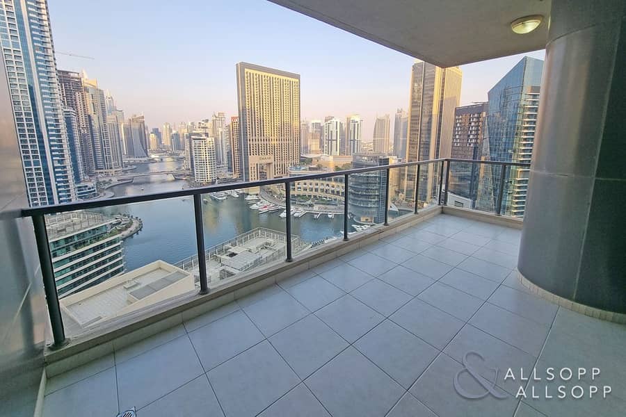 位于迪拜码头，滨海码头综合区，滨海码头西楼 2 卧室的公寓 165000 AED - 6342164