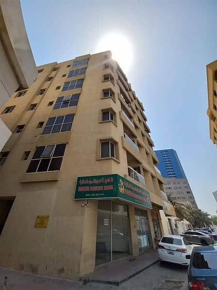 building G +6 for sale in ajman in 2 roads close to mosque