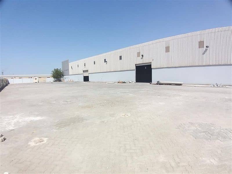 HUGE SIZE WAREHOUE AND YARD OFFICE