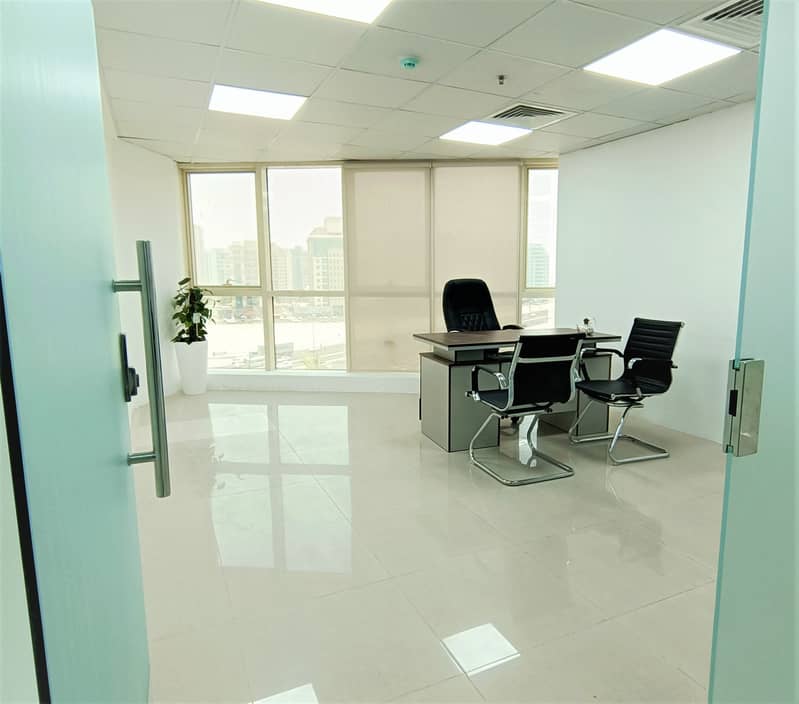 BRAND NEW FURNISHED OFFICE WITH EJARI FOR RENT