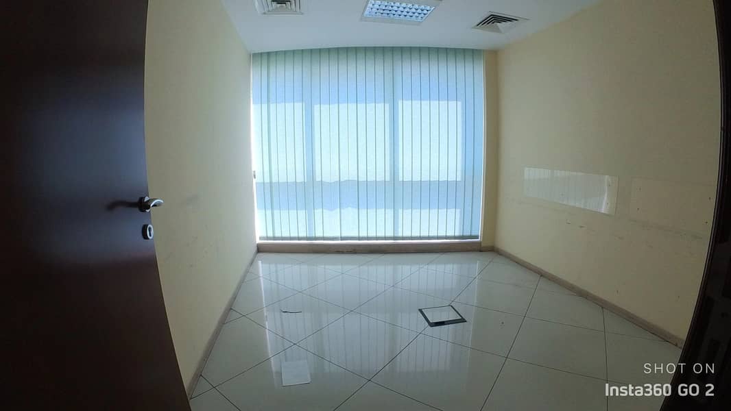 Fully Fitted Office -Full  Sea View-Chiller and 5Parkin Free-SQFT-7400-SQFT-3700