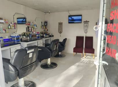 Shop for Rent in Liwara 1, Ajman - Call Now!!! Running gents saloon for sale in prime location of Liwara 1 Ajman