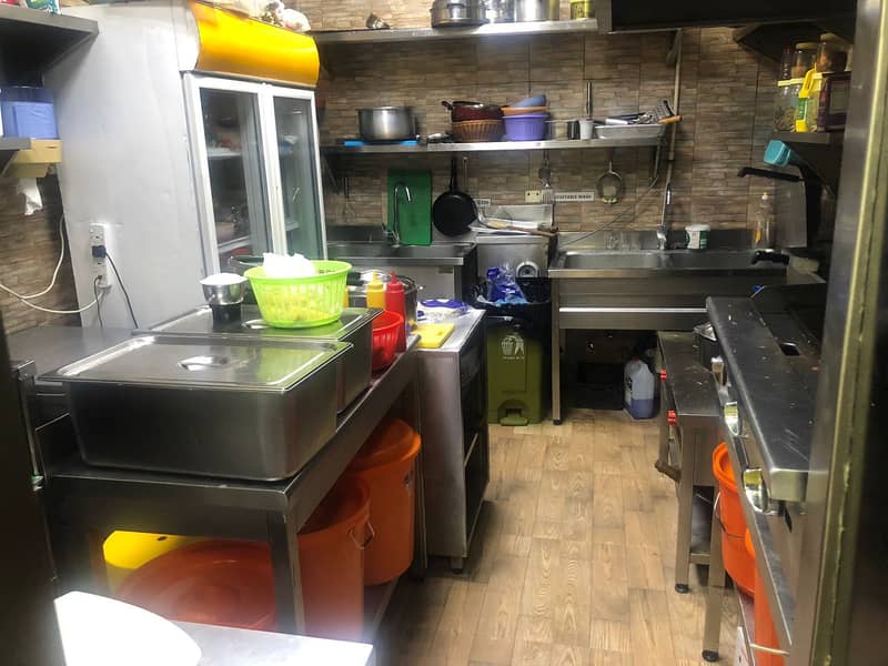 Close to Nest Nahda !!! Well running cafeteria  for sale in  prominent location  of Al Nahda Sharjah