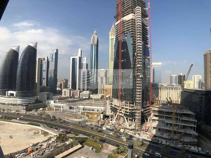 Rented | 1BR w/ Balcony | High Floor |View of DIFC