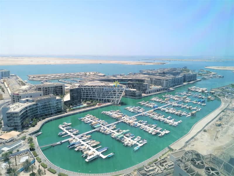 475 SQM Penthouse Office for RENT | Panoramic Sea and Marina View | Spacious Layout | Big Office Partitions | Parking