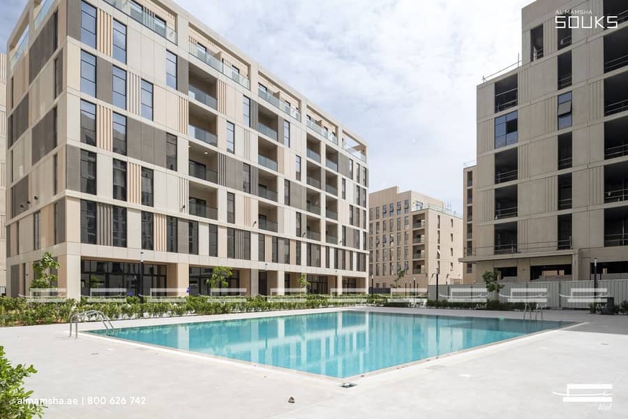 Rent a 2 Bedroom apartment direct from developer in the best residential community of Sharjah