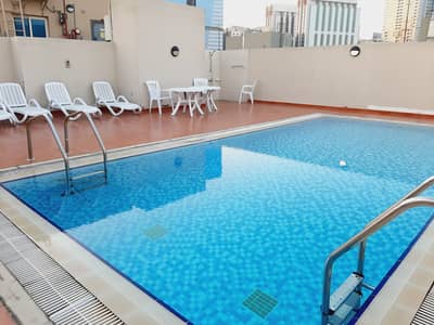 2 Bedroom Flat for Rent in Al Nahda (Dubai), Dubai - BACK TO NESTO LUXURIOUS 2 BHK WITH 3  BATH   GYM POOL PARKING
