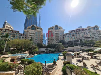 4 Bedroom Penthouse for Rent in DIFC, Dubai - Penthouse with Khalifa view and Private Pool! AC free!  Free Maintenance!