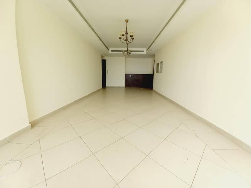 Chiller free. . . . . . Huge terrace. . . . . . . open view luxury 2bhk apartment just 74988AED with Gym pool or Covered Parking