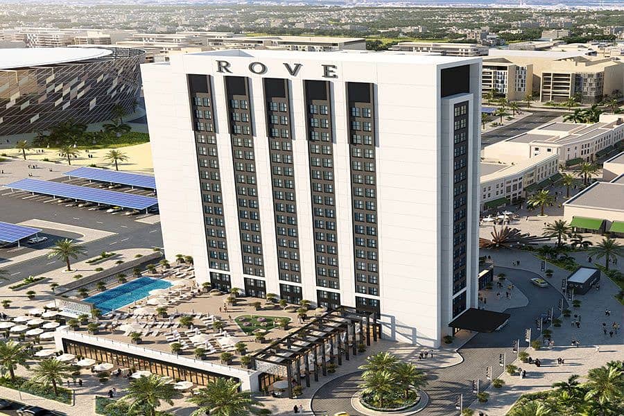 Rove Hotel | Amazing View | High Floor | Brand New