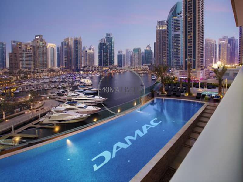 位于迪拜码头，达马克塔楼 1 卧室的公寓 1750000 AED - 6385234