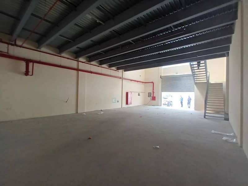 3200sqt and 4200sqt warehouse with mezanine for rent in Al Jurf Industrial Area, Ajman