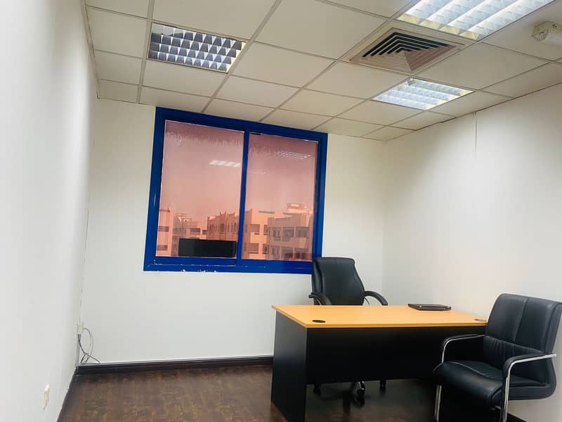 FUNRISHED OFFICE SPACE|WASHROOM|PATRY ATTACHED