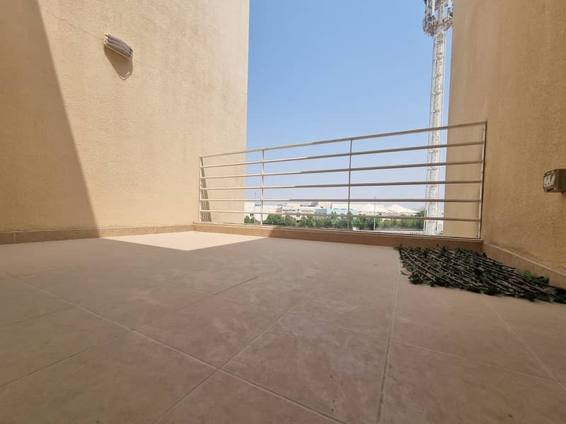 Western Society 1BHK+Private Balcony and 2 Washroom in Khalifa City A