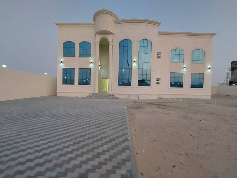 Brand new Stand Alone 6 Bedrooms Majlis Hall Maidroom Villa in Al Shawamekh