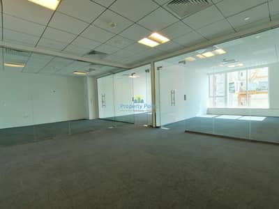 Office for Rent in Electra Street, Abu Dhabi - 85 SQM Fitted Office Space for RENT | Spacious Office Partitions | Newly Renovated | Electra Street