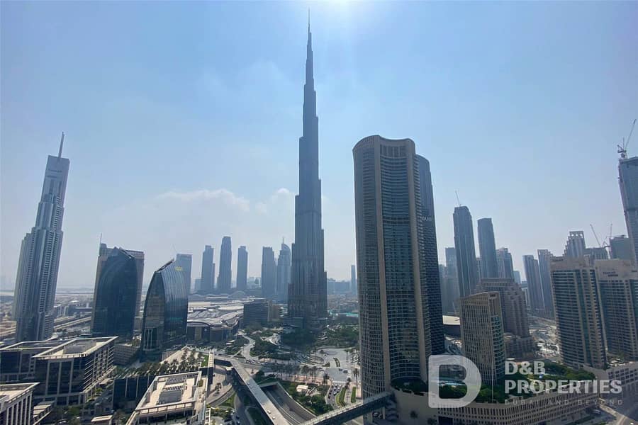 Vacant | Exclusive | Full Burj Khalifa View
